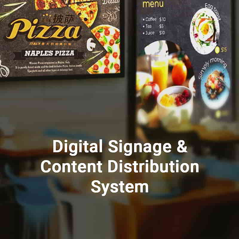 Digital Signage and Content Distribution System